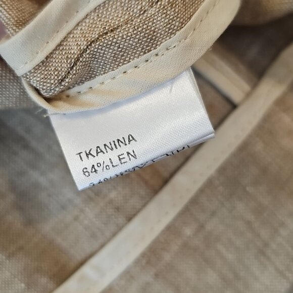 Molton Linen Blend Blazer Medium - Picture 11 of 16